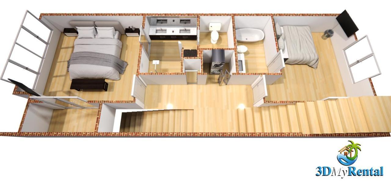 Downtown Atl Modern Home - Private Rooftop Terrace Атланта Екстериор снимка